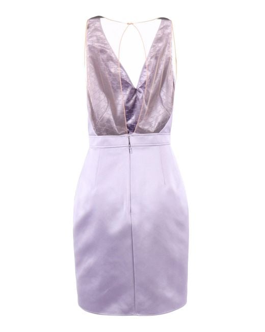 Elisabetta Franchi Purple Party Dresses