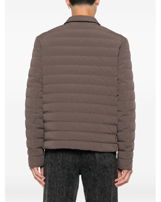 Veste À Design Matelassé Brunello Cucinelli pour homme en coloris Brown