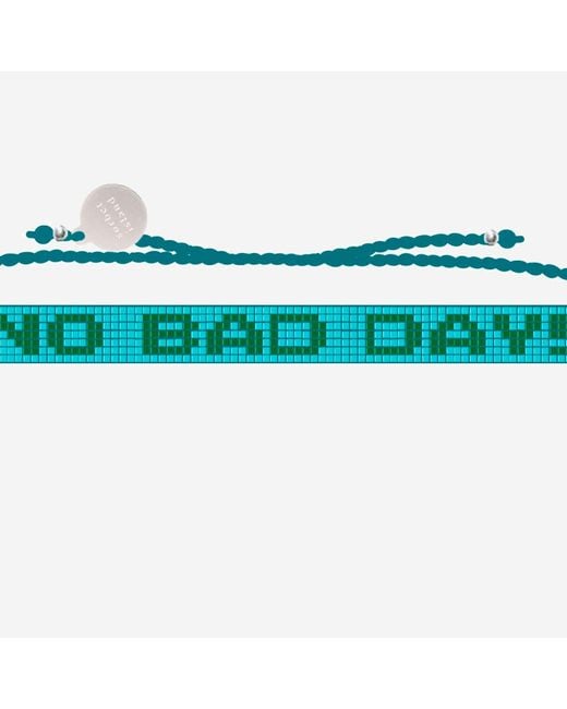 Sorbet Island Blue Glass Pearl Bracelet