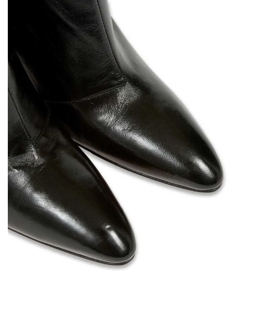 Maison Margiela Black Pointed-Toe Boots