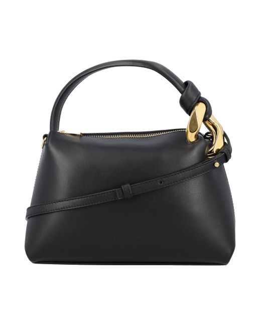 J.W. Anderson Black The Jwa Corner Bag Small