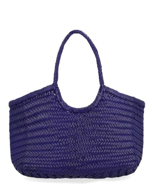 Dragon Diffusion Blue Borsa "Nantucket" Large