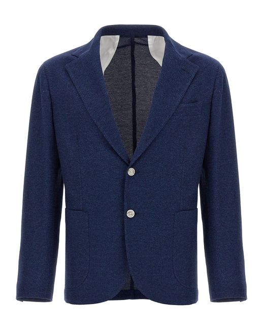 Barba Napoli 'Dynamic 201' Blazer in Blue für Herren