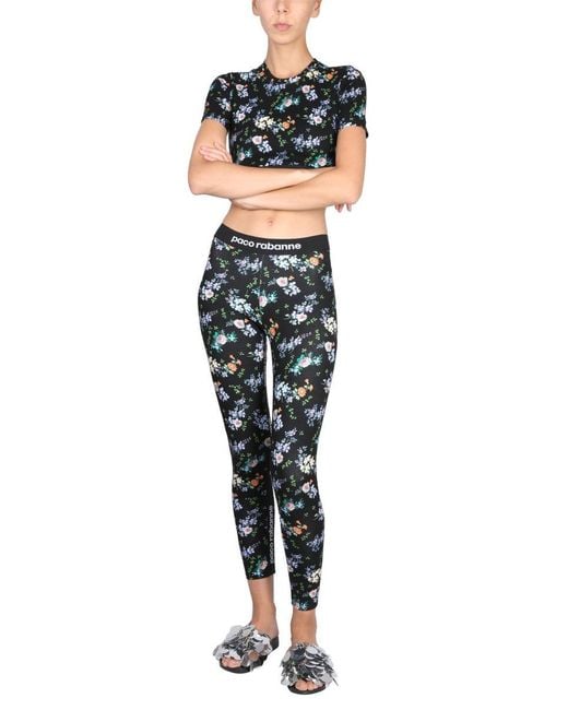 Rabanne Black Top Cropped