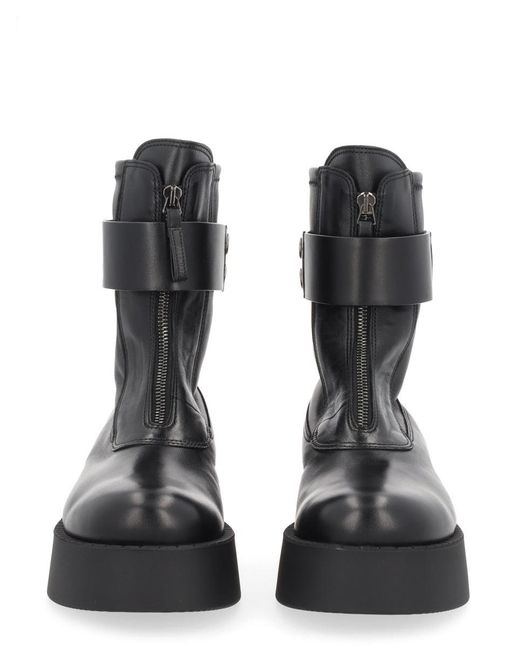 Premiata Black Leather Boots