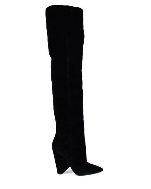 Saint Laurent Black Niki Boots