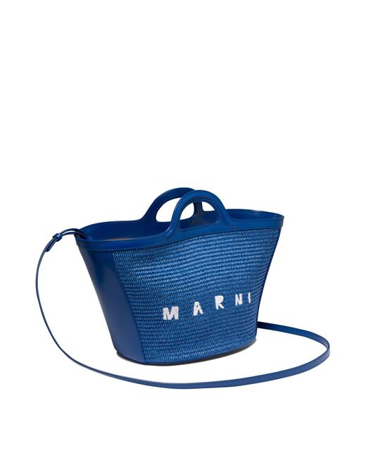 Marni Blue "Tropicalia Small" Handtasche