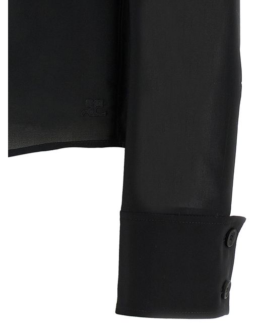 Courreges Pocket Shirt in het Black