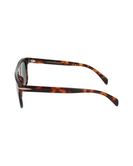David Beckham Zonnebrillen Db 7111/s Wr7 Black Havana /17/145 in het Green voor heren