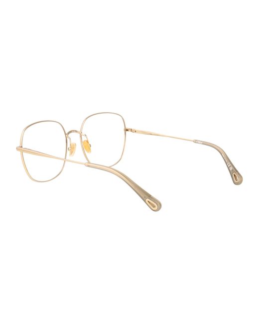 Chloé Metallic Transparent Metal Glasses