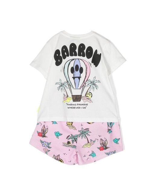 Barrow White Baby Suit