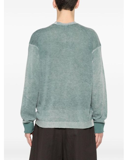 Emporio Armani Green Sweaters Clear