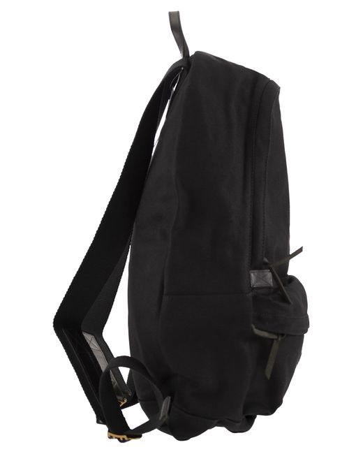 Polo Ralph Lauren Canvas -Rucksack mit gestickter Logo in Black für Herren