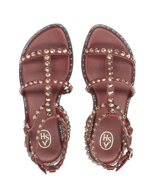 Ash Brown Aschesandalen Marsala