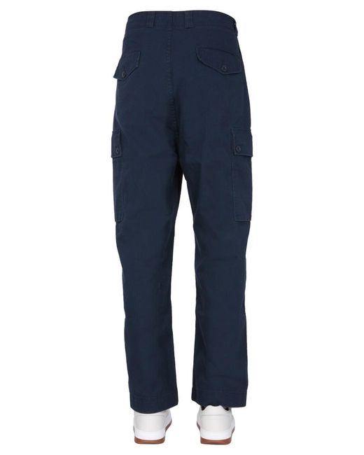 Nigel Cabourn Blue "Dutch" Jeans for men