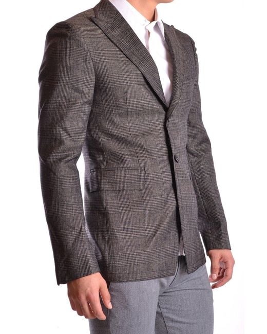 Bikkembergs Brown Jacket Pr925