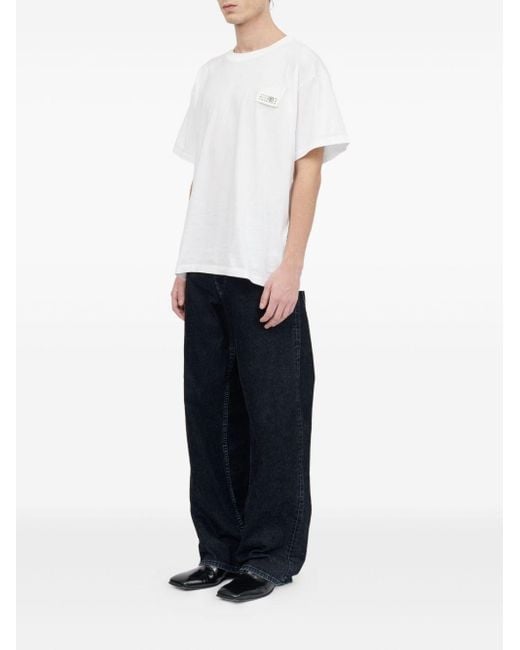 MM6 by Maison Martin Margiela White T Shirts And Polos for men