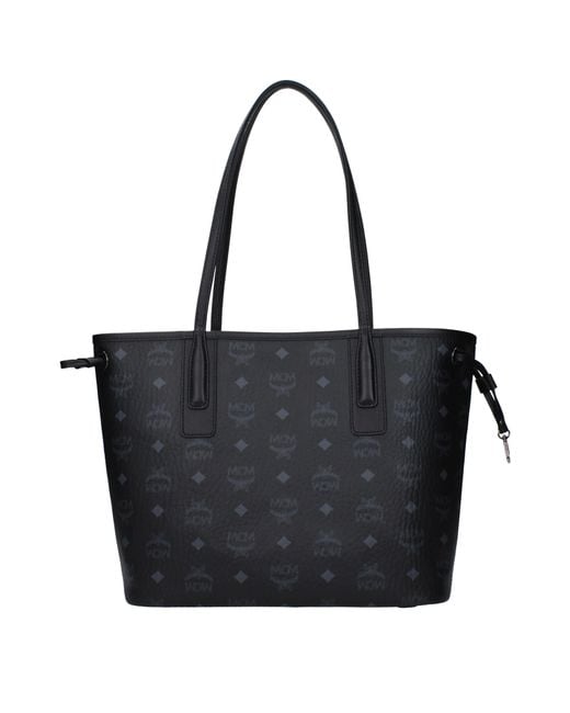 MCM Black Shoulder Bag Fabric