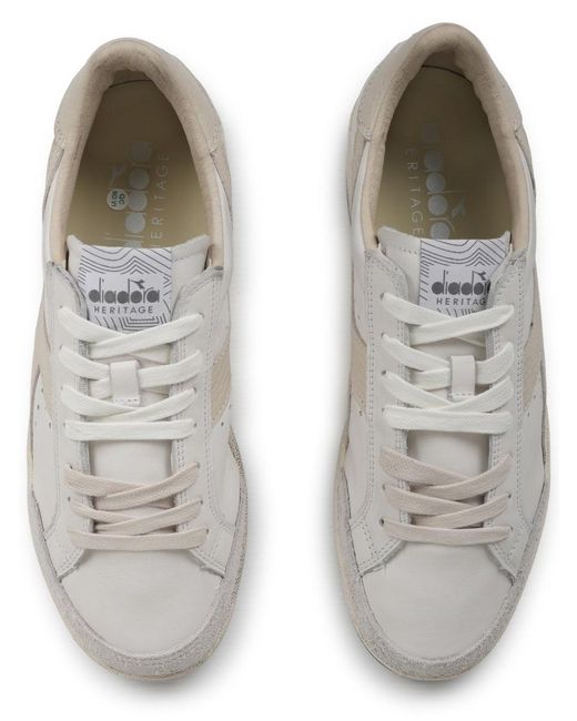 Diadora White Sneaker "Prestige Used"