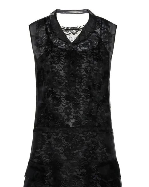 Maison Margiela Black Midi Dress