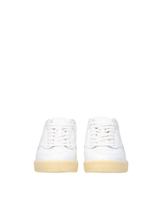 Jil Sander White Sneakers Frauen Haut weiß/ecruu