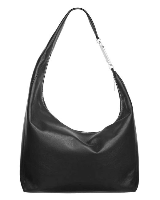 Rick Owens Black Leather Bag
