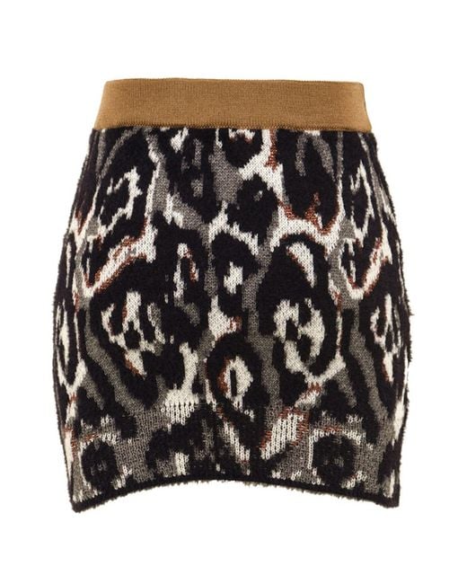 Akep Black Skirts Multi Colour