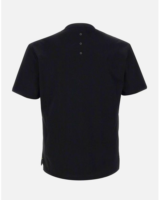 Premiata Schwarzes T-Shirt Mit Reflektierendem Logo in Black für Herren