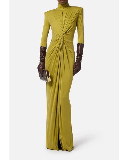 Elisabetta Franchi Green Dresses