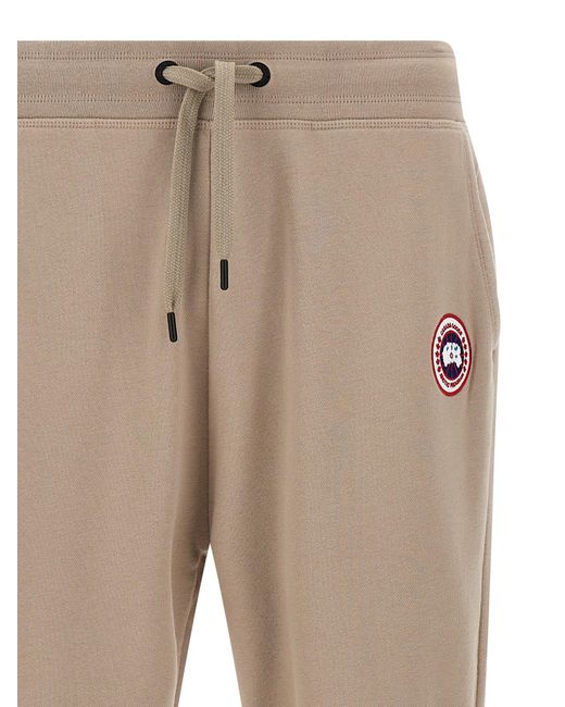 Canada Goose Natural Huron Pants Beige for men
