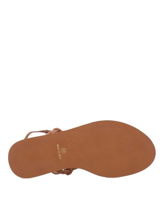 Manebí Brown Sandalen