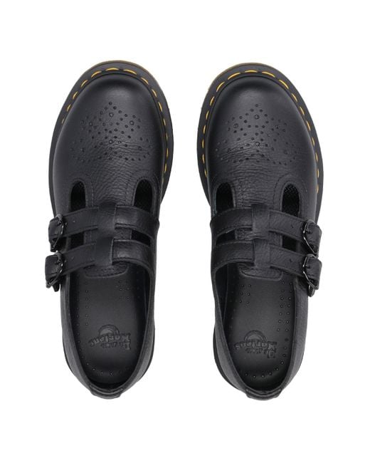 Dr. Martens Gray Flat Shoes