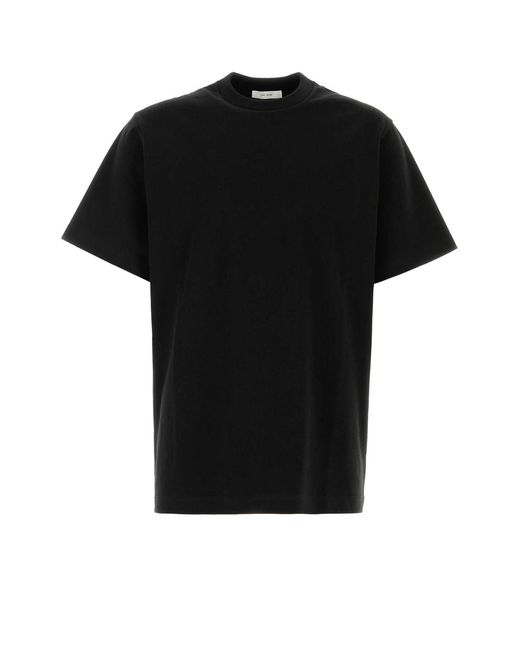 The Row Black Cotton Maiko T-Shirt