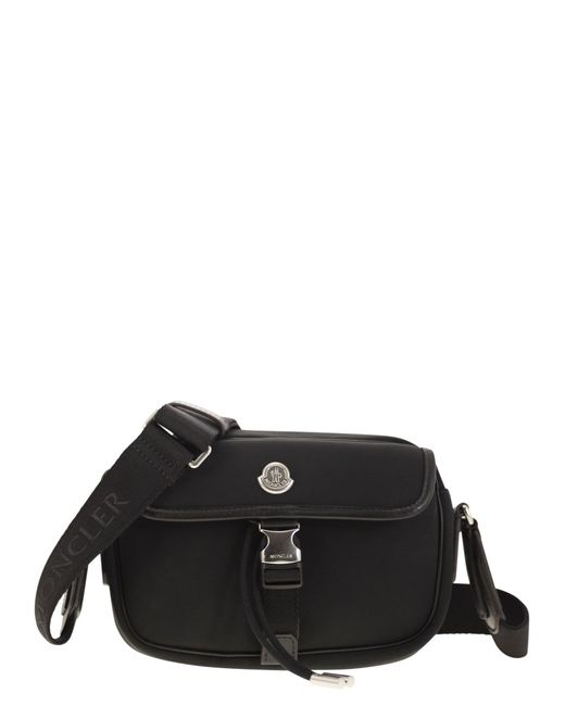 Moncler Black New Trick Water Repellent Umhängetasche