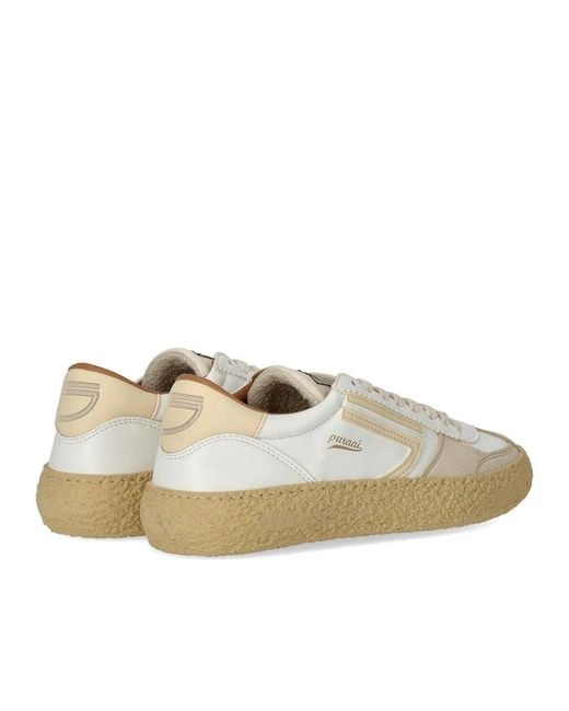 PURAAI White 1.01 Vintage Coconut Milk Sneaker