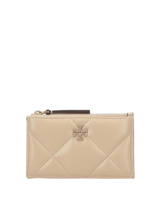 Tory Burch Natural E Brieftaschen gelb