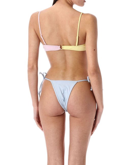 Reina Olga Blue Carioca Bikini Bottom