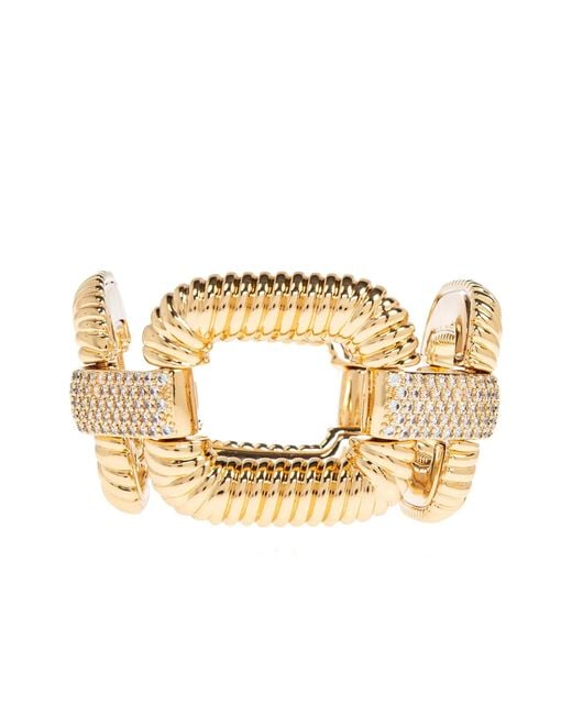 Self-Portrait Metallic Knocker Bracelet