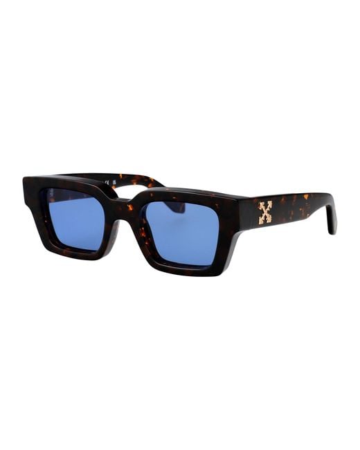 Off-White c/o Virgil Abloh Blue Sunglasses