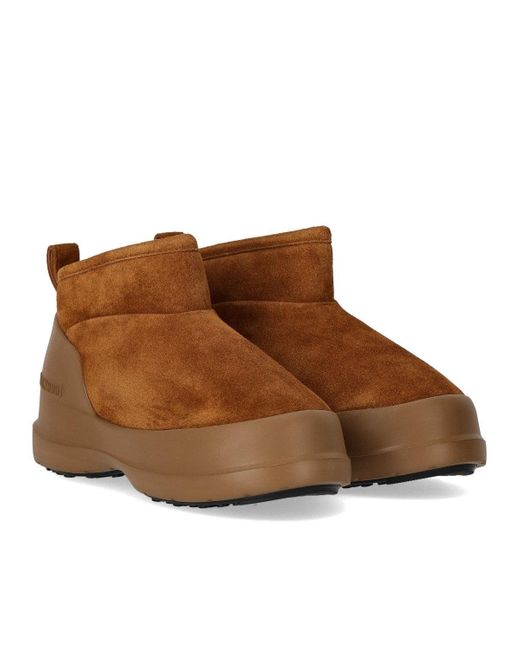Moon Boot Brown Luna Low Cognac Ankle Boot for men