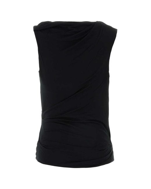 Entire studios Black Drape Tank