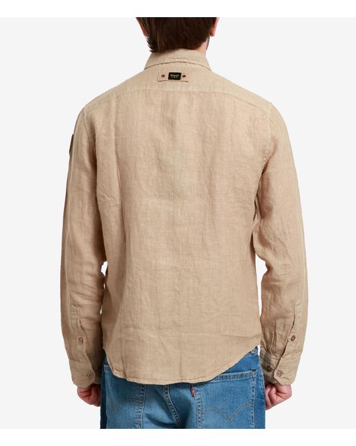 Camisas Blauer de hombre de color Natural