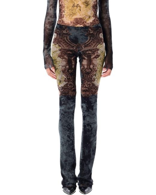 Jean Paul Gaultier Black Medaillon Pants
