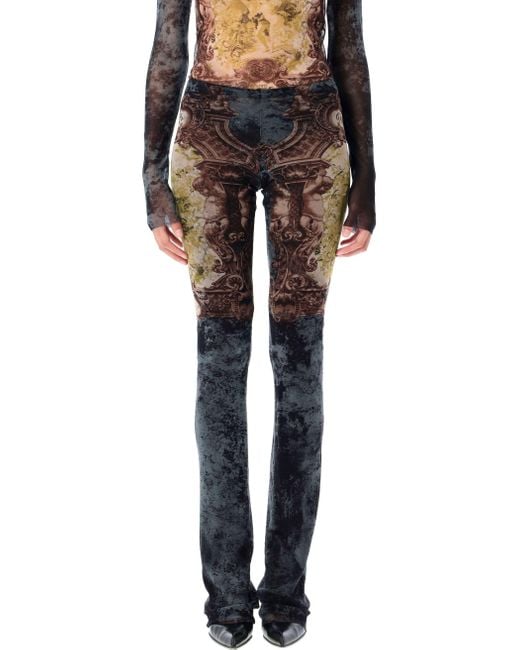 Jean Paul Gaultier Black Médaillon Pants
