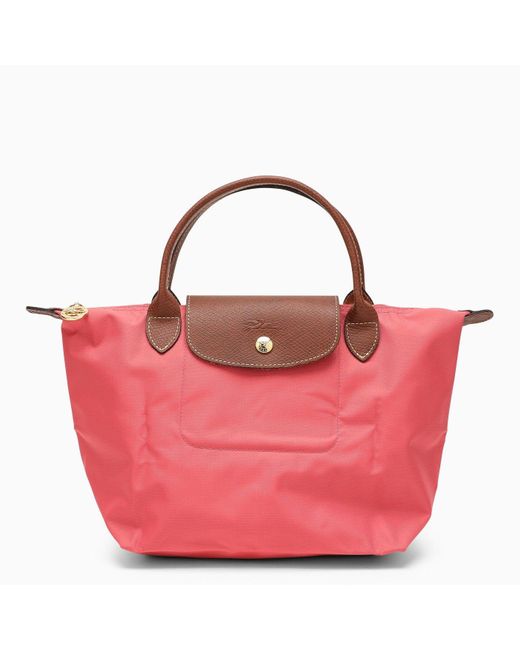 Longchamp Grenadine S Le Pliage Bag in Pink | Lyst