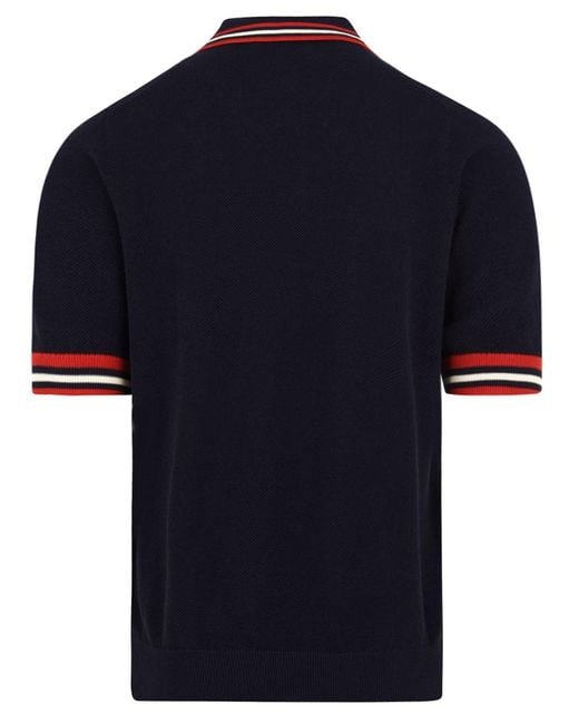 Filippo De Laurentis Blue T Shirts And Polos