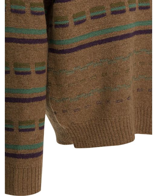Tricots Beams Plus pour homme en coloris Brown