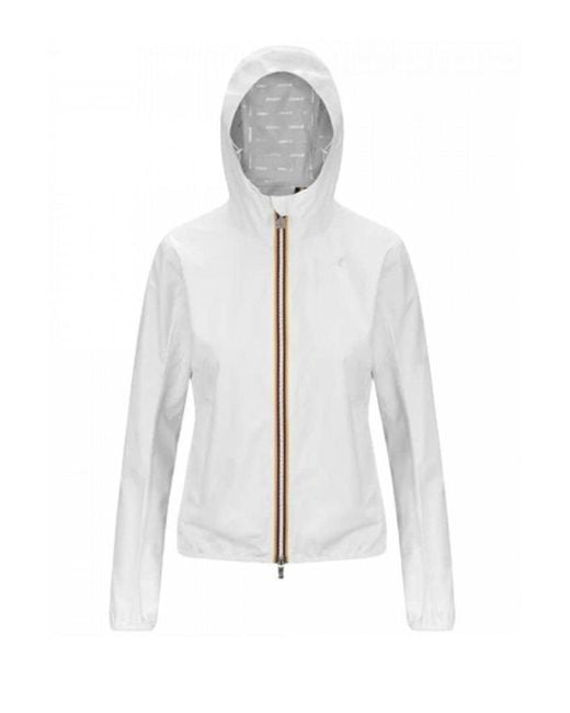 K-Way White Jackets
