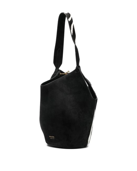 Khaite Black Lotus Mini Tote