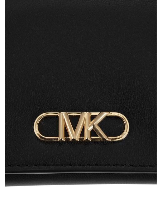 Michael Kors Black Parker - Leather Clover Wallet